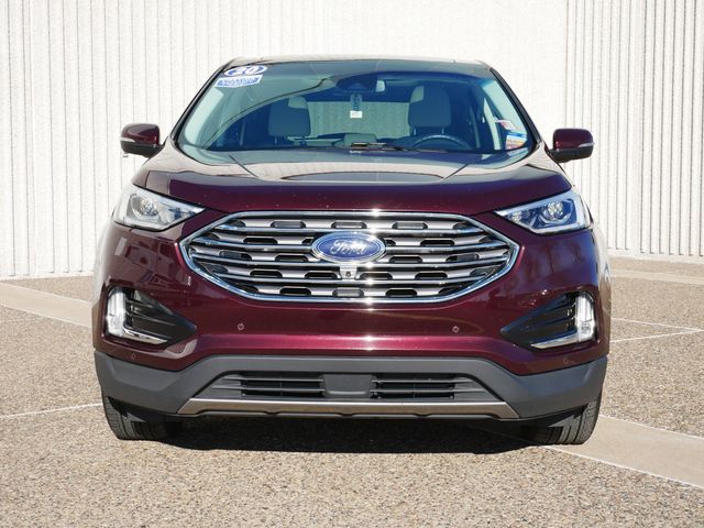 Used 2020 Ford Edge Titanium with VIN 2FMPK4K97LBA92458 for sale in Baxter, Minnesota
