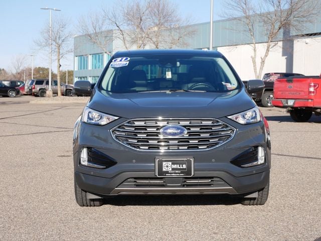 Used 2021 Ford Edge Titanium with VIN 2FMPK4K98MBA30150 for sale in Baxter, Minnesota