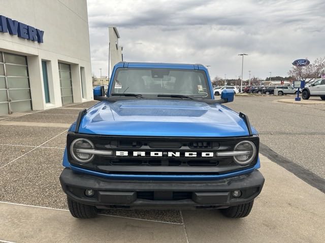 Used 2021 Ford Bronco 2-Door Outer Banks with VIN 1FMDE5AH0MLA60431 for sale in Baxter, Minnesota