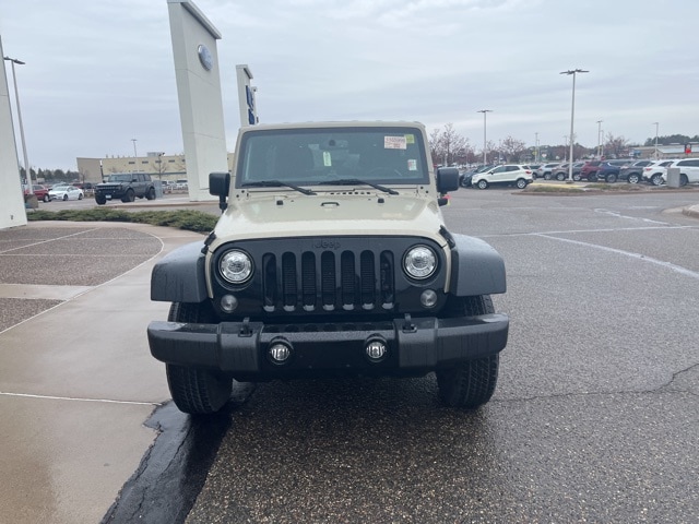 Used 2018 Jeep Wrangler Unlimited Willys Wheeler with VIN 1C4BJWDG2JL914430 for sale in Baxter, Minnesota