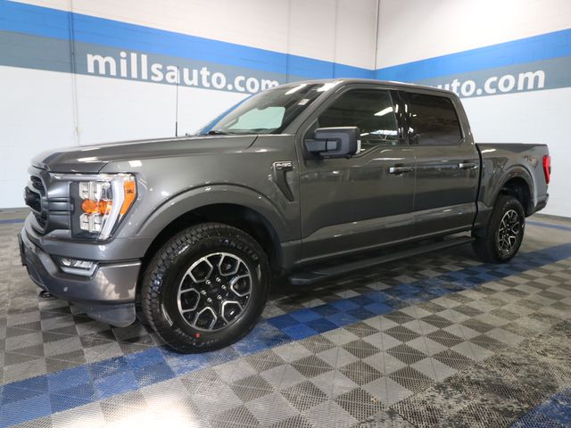 Used 2022 Ford F-150 XLT with VIN 1FTEW1EP1NKD95169 for sale in Baxter, Minnesota