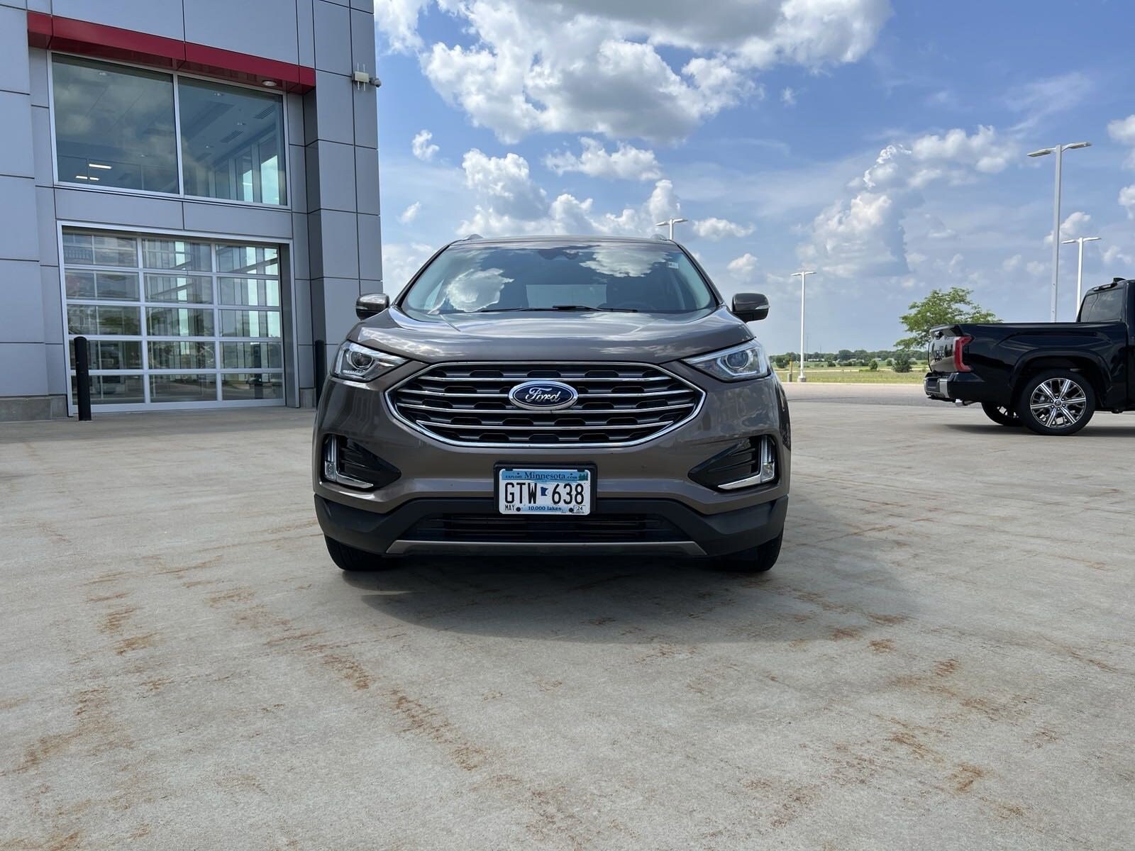 Used 2019 Ford Edge SEL with VIN 2FMPK4J92KBB25317 for sale in Willmar, Minnesota