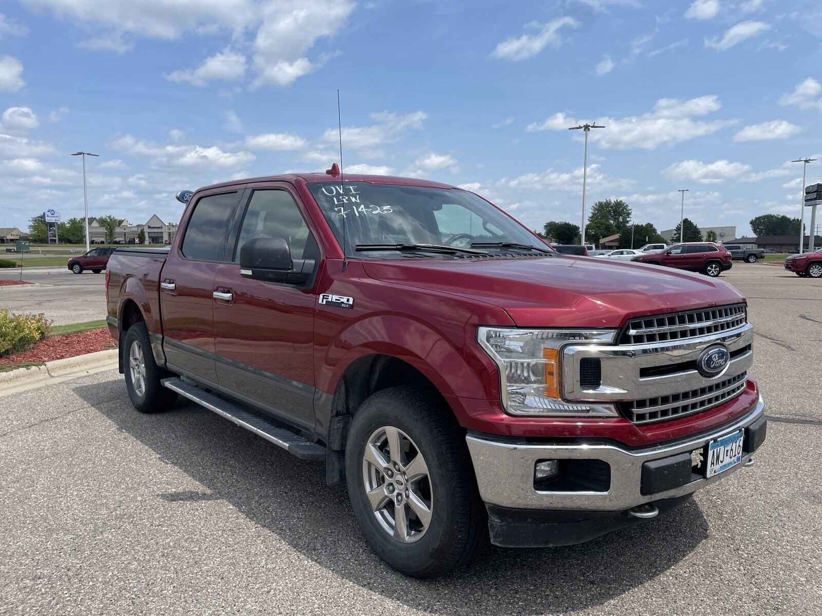 Used 2018 Ford F-150 XLT with VIN 1FTEW1E56JKC24670 for sale in Brainerd, Minnesota