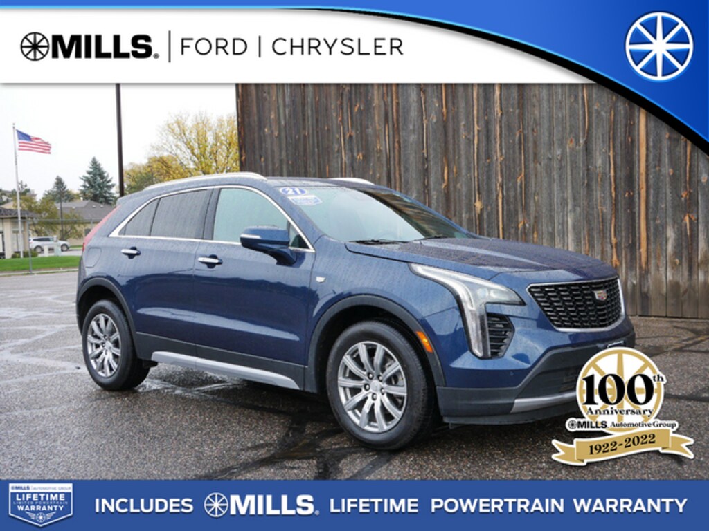 Used 2021 Cadillac XT4 For Sale at Mills Ford of Willmar VIN