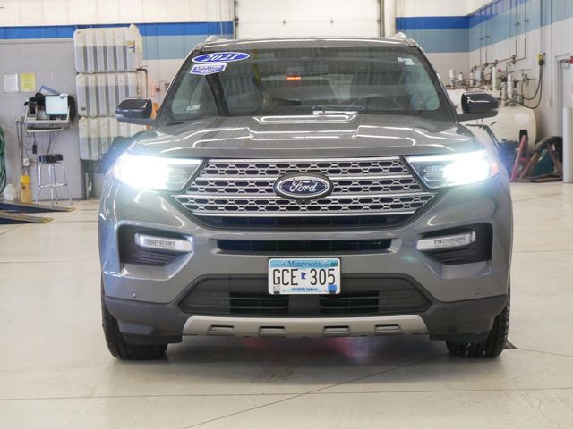 Used 2021 Ford Explorer Limited with VIN 1FMSK8FH9MGB03313 for sale in Willmar, Minnesota