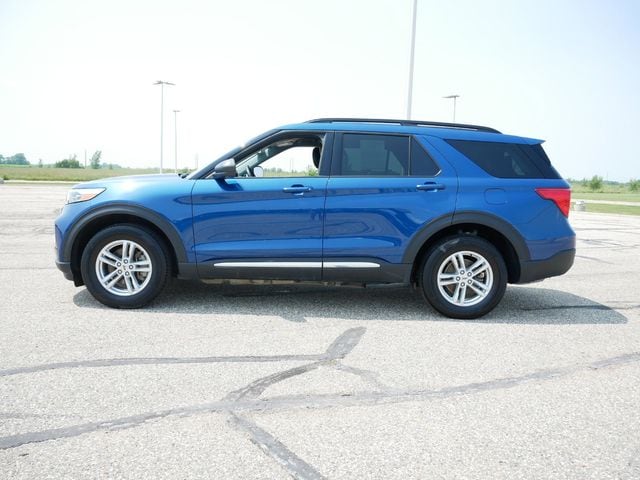 Used 2022 Ford Explorer XLT with VIN 1FMSK8DHXNGC05529 for sale in Willmar, Minnesota