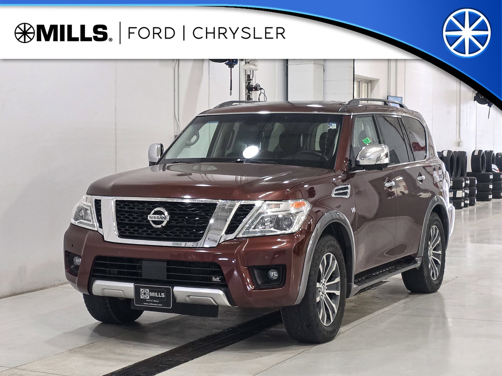 Used 2017 Nissan Armada SL with VIN JN8AY2NC5H9507449 for sale in Willmar, Minnesota