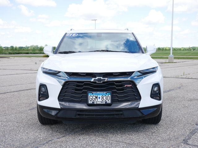 Used 2019 Chevrolet Blazer RS with VIN 3GNKBJRS4KS693705 for sale in Willmar, Minnesota