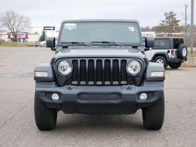 Used 2021 Jeep Wrangler Unlimited Sport S with VIN 1C4HJXDN4MW527654 for sale in Willmar, Minnesota