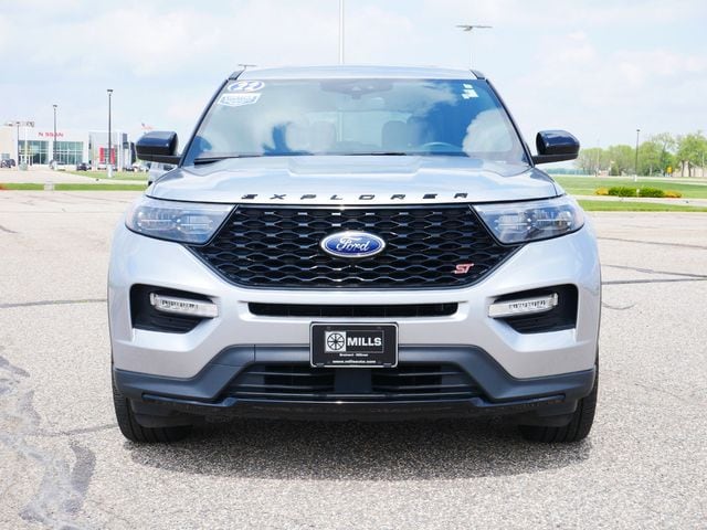 Used 2022 Ford Explorer ST with VIN 1FM5K8GC9NGA89706 for sale in Willmar, Minnesota