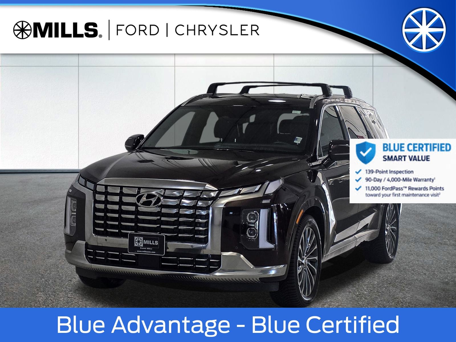 Certified 2025 Hyundai Palisade Calligraphy with VIN KM8R7DGE9SU817115 for sale in Willmar, Minnesota