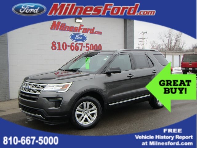 Used 18 Ford Explorer For Sale Lapeer Mi Serving Burton Mi 1fm5k8dh1jgb