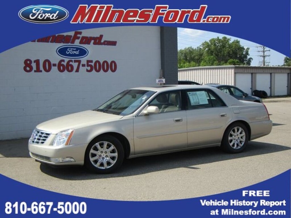 Used 2008 Cadillac DTS For Sale Lapeer MI Serving Burton MI