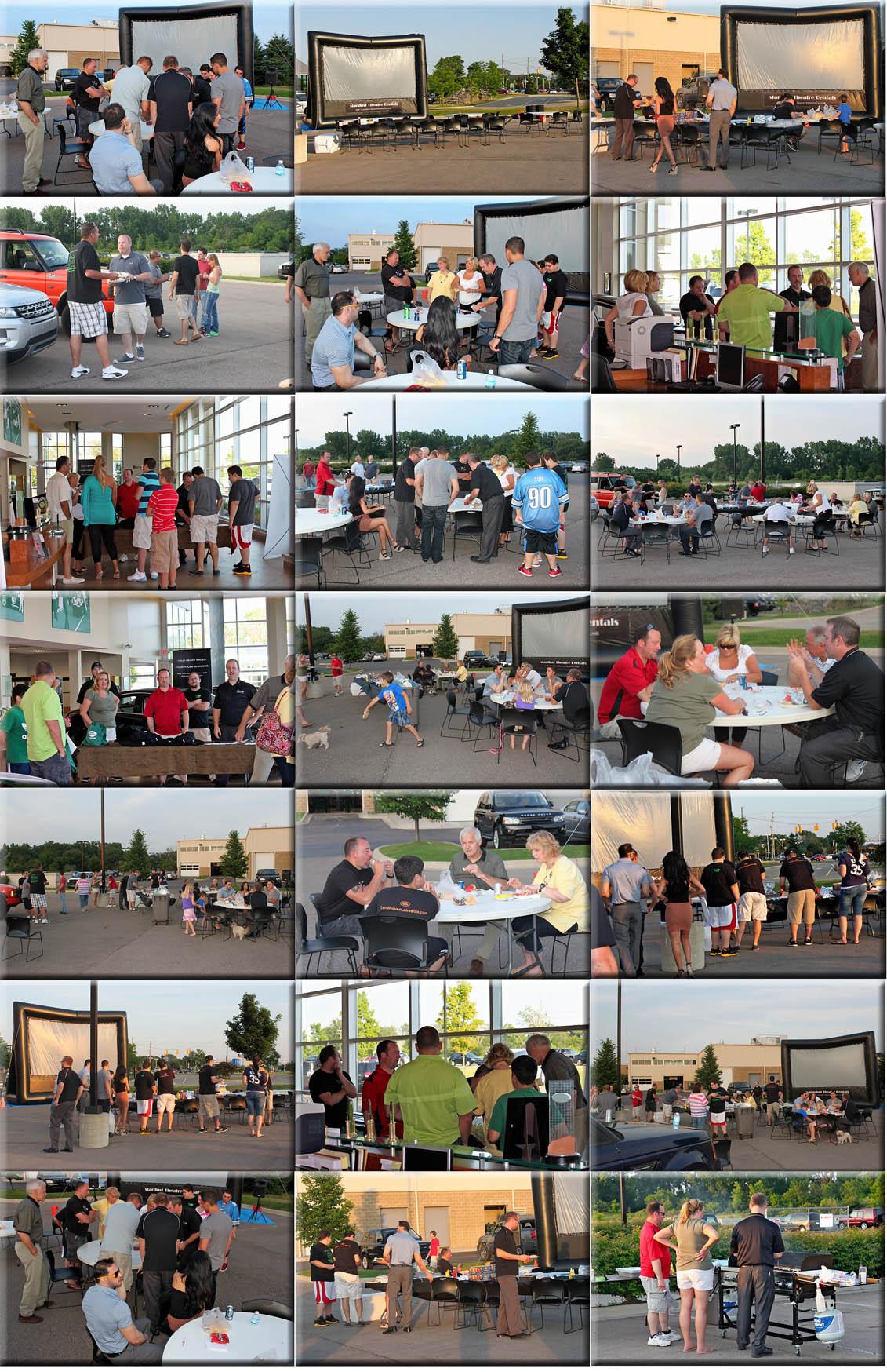 Poker Run & DriveIn Movie, June 15, 2012 Land Rover Lakeside