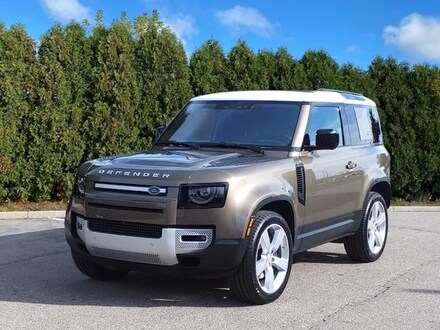 Featured Pre-Owned 2021 Land Rover Defender First Edition SUV for sale in Macomb, MI