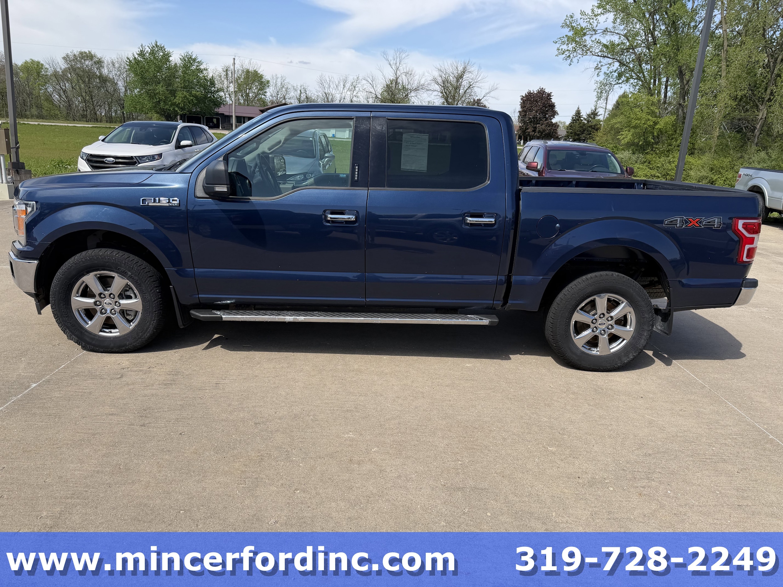 Used 2018 Ford F-150 XLT with VIN 1FTEW1EG4JKC78387 for sale in Columbus Junction, IA