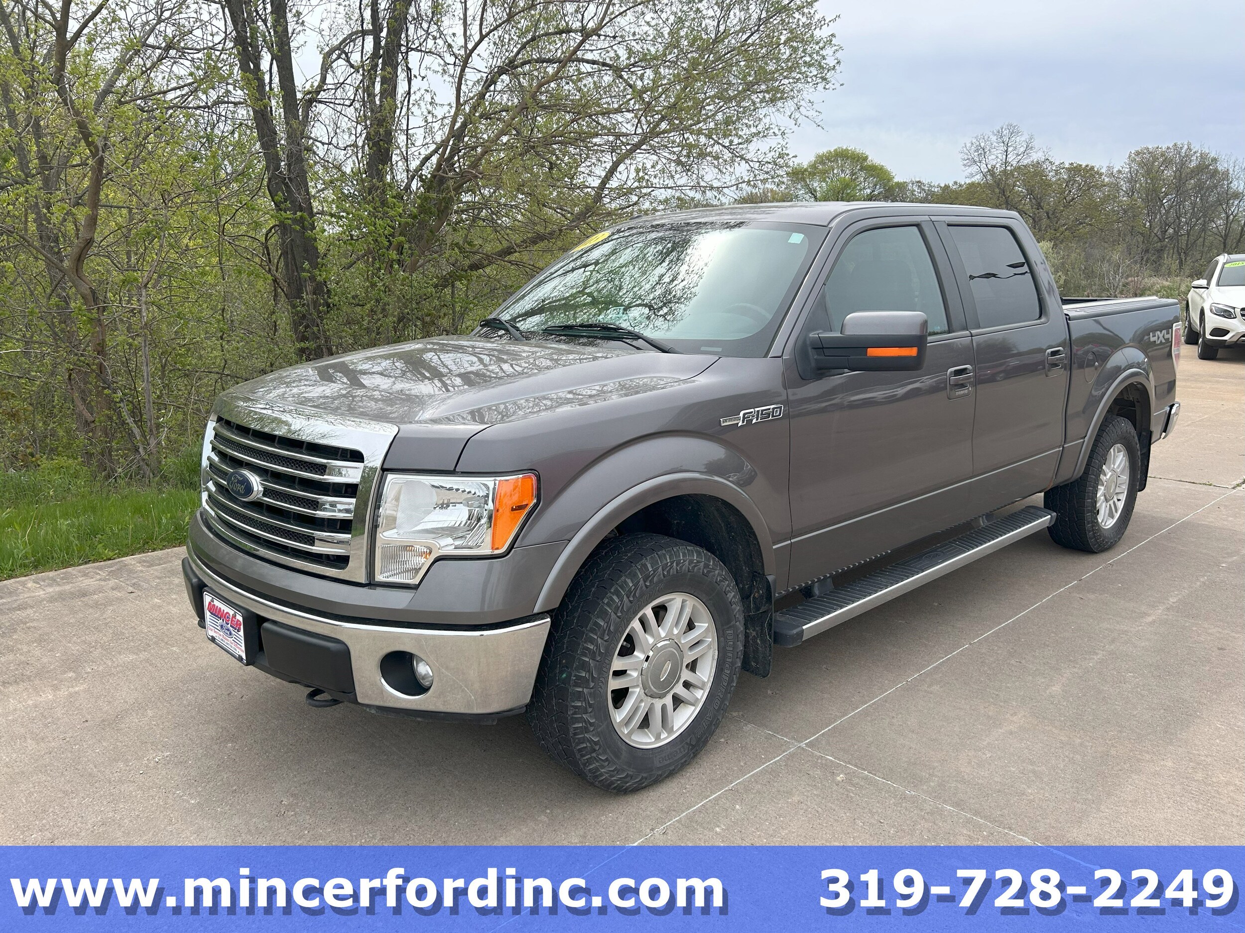 Used 2013 Ford F-150 Lariat with VIN 1FTFW1EF4DKE32595 for sale in Columbus Junction, IA