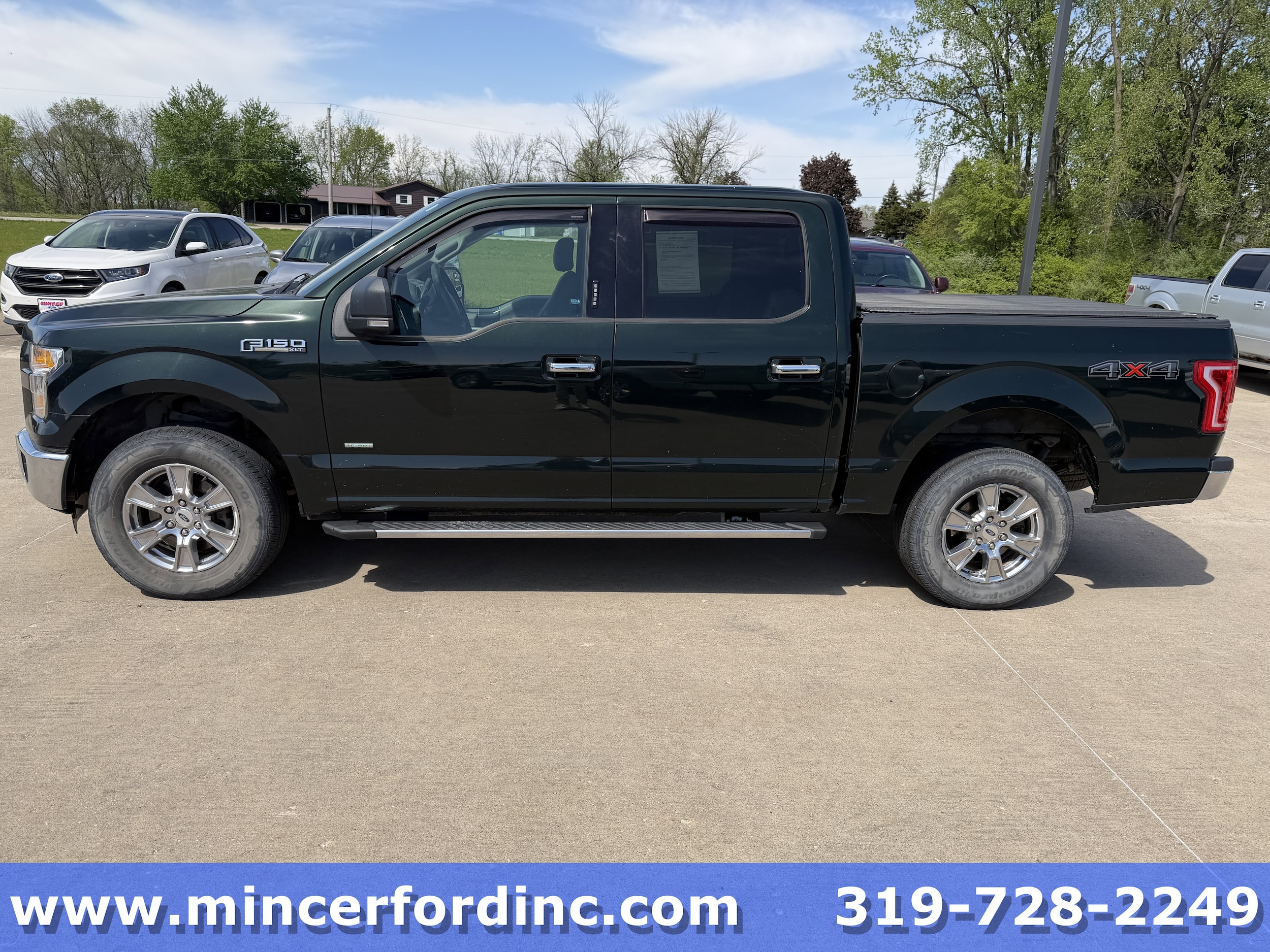 Used 2016 Ford F-150 XLT with VIN 1FTEW1EP1GKE09686 for sale in Columbus Junction, IA