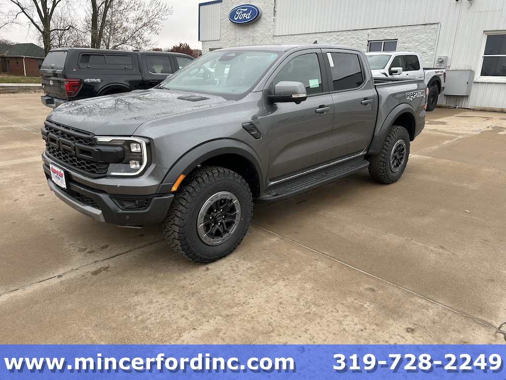 New 2025 Ford Ranger Raptor Raptor 4WD SuperCrew 5 Box