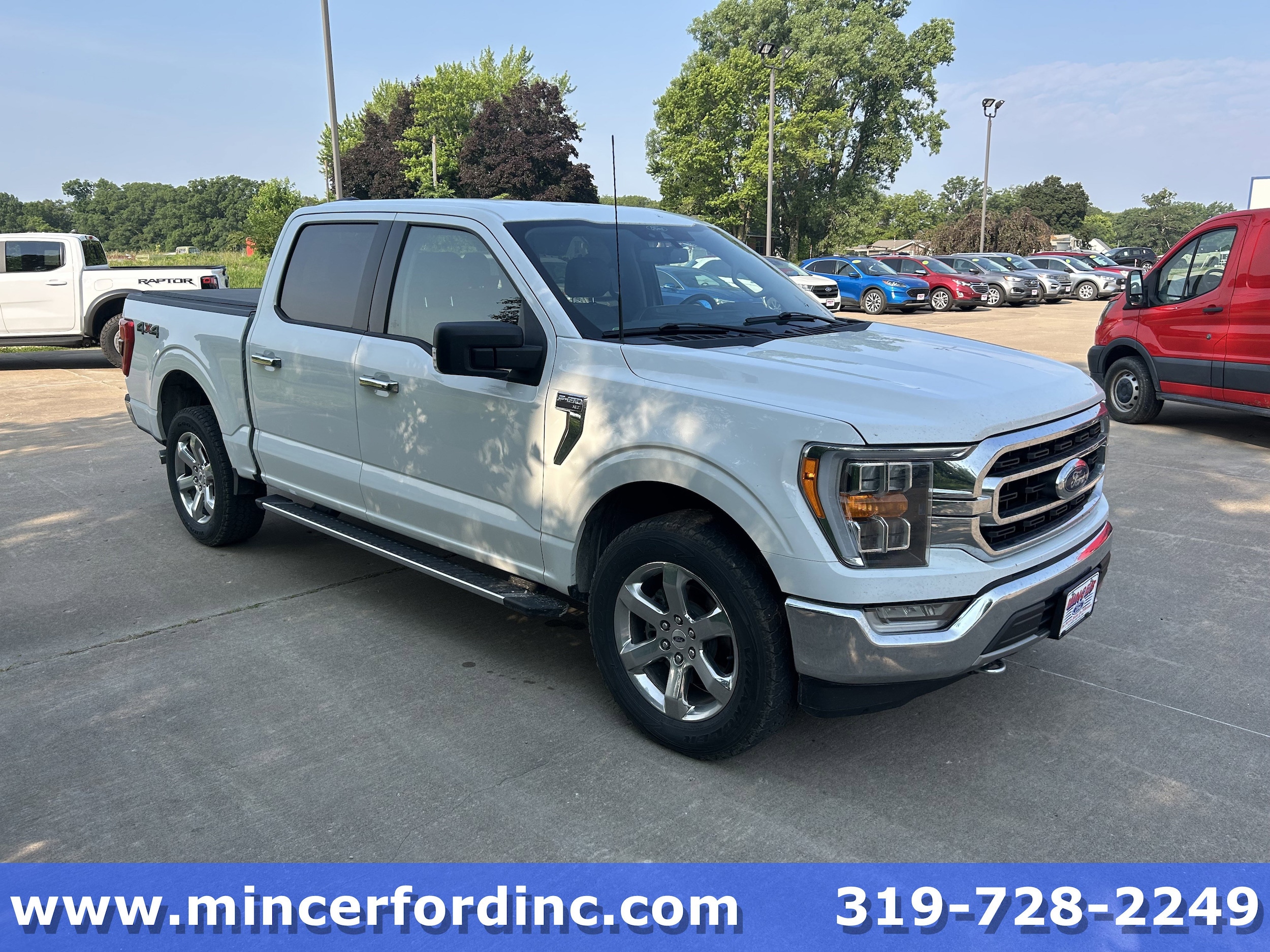 Used 2021 Ford F-150 XLT with VIN 1FTFW1E59MFC11798 for sale in Columbus Junction, IA