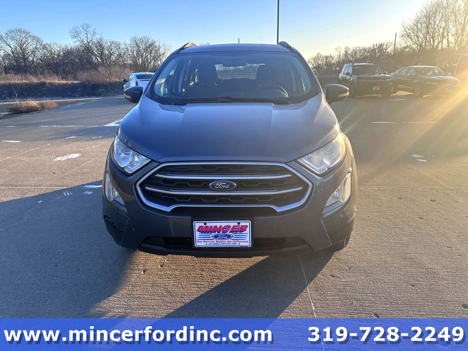 Used 2019 Ford Ecosport SE with VIN MAJ3S2GE9KC252809 for sale in Columbus Junction, IA
