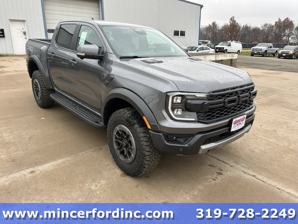 New 2025 Ford Ranger Raptor Raptor 4WD SuperCrew 5 Box