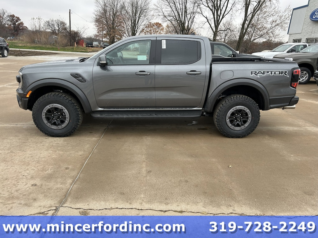 New 2025 Ford Ranger Raptor Raptor 4WD SuperCrew 5 Box