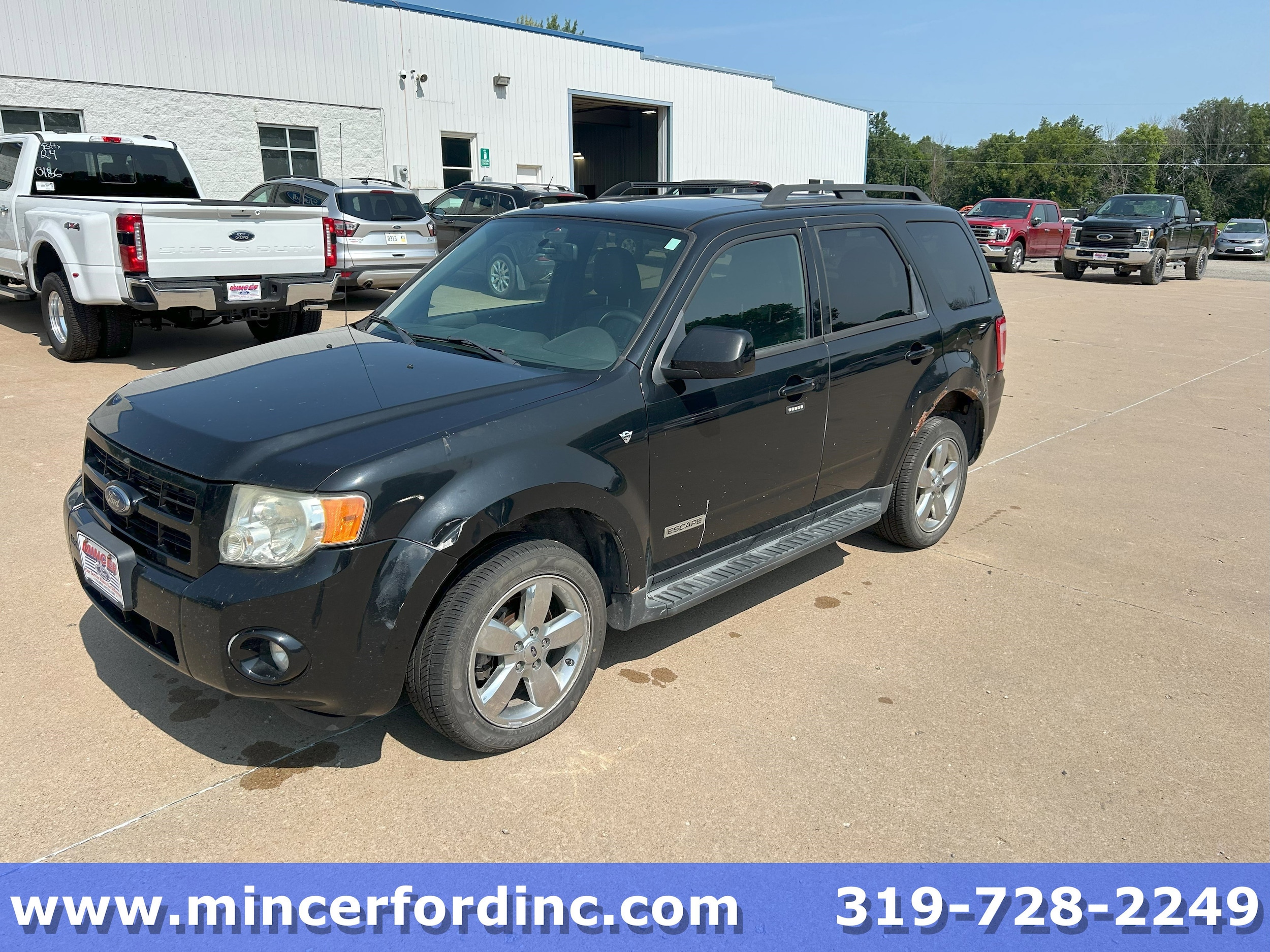 Used 2008 Ford Escape Limited with VIN 1FMCU94138KB98092 for sale in Columbus Junction, IA