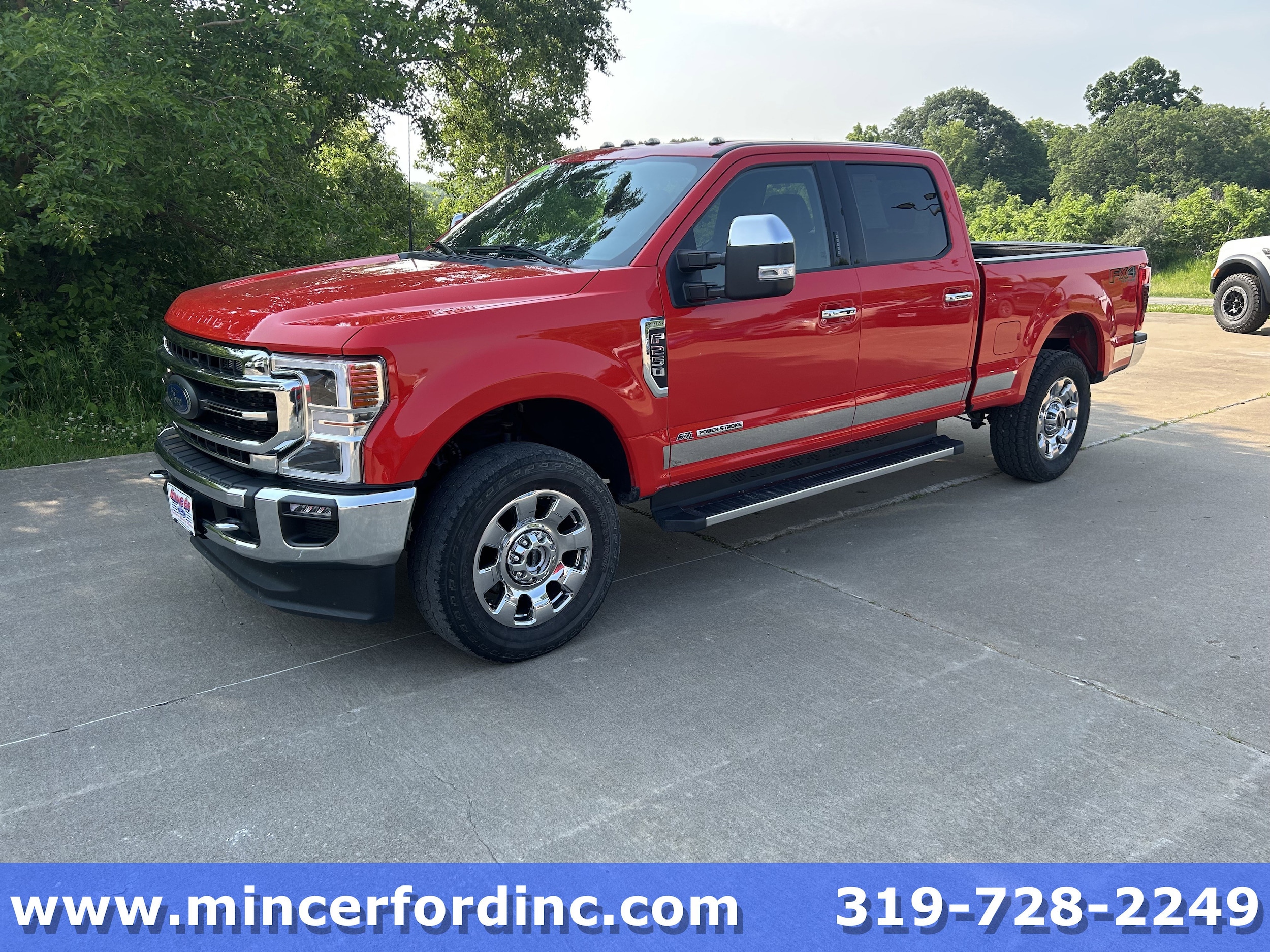 Used 2022 Ford F-250 Super Duty Lariat with VIN 1FT7W2BT6NED25441 for sale in Columbus Junction, IA