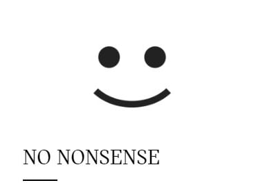 No Nonsense