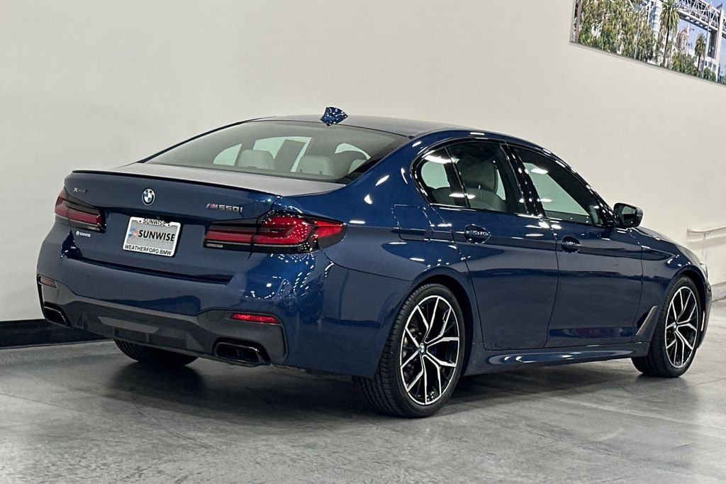 Used 2021 BMW 5 Series M550i xDrive Sedan