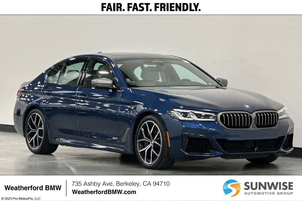 Used 2021 BMW 5 Series M550i xDrive Sedan