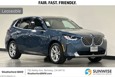 2025 BMW X3 30 xDrive SUV