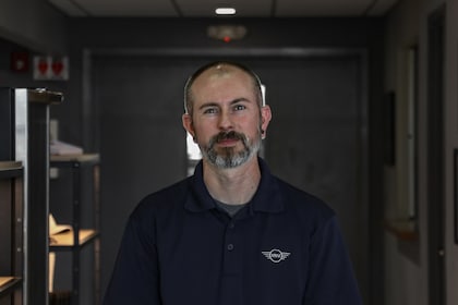 Staff member Jon Trombley from e921338aa49d