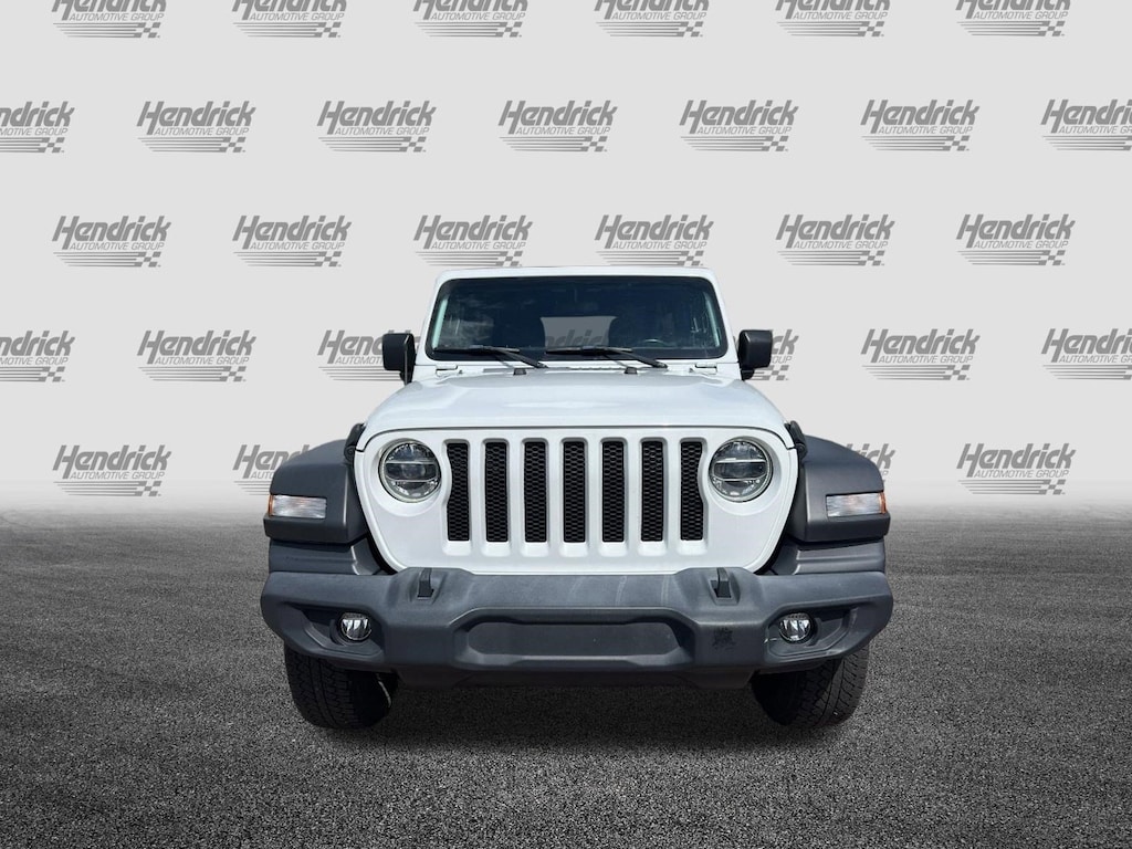 Used 2020 Jeep Wrangler Unlimited Black and Tan Convertible