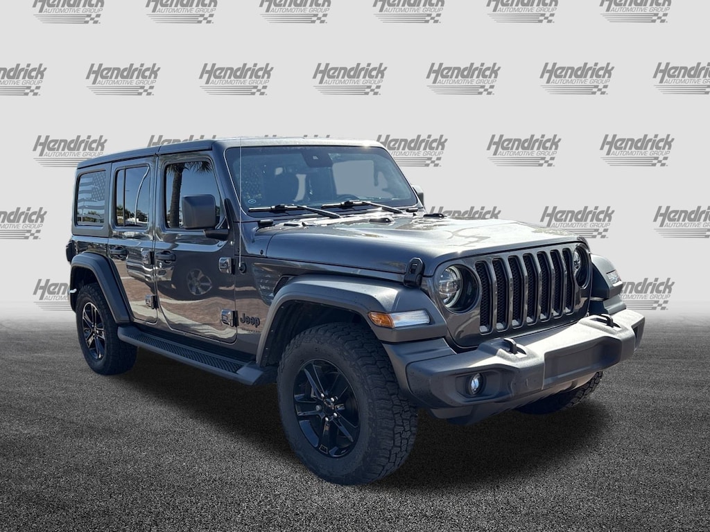 Used 2021 Jeep Wrangler Unlimited Sport Altitude Convertible