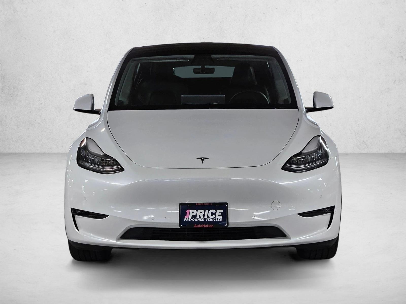 Used 2021 Tesla Model Y Long Range with VIN 5YJYGDEE8MF077815 for sale in Dallas, TX