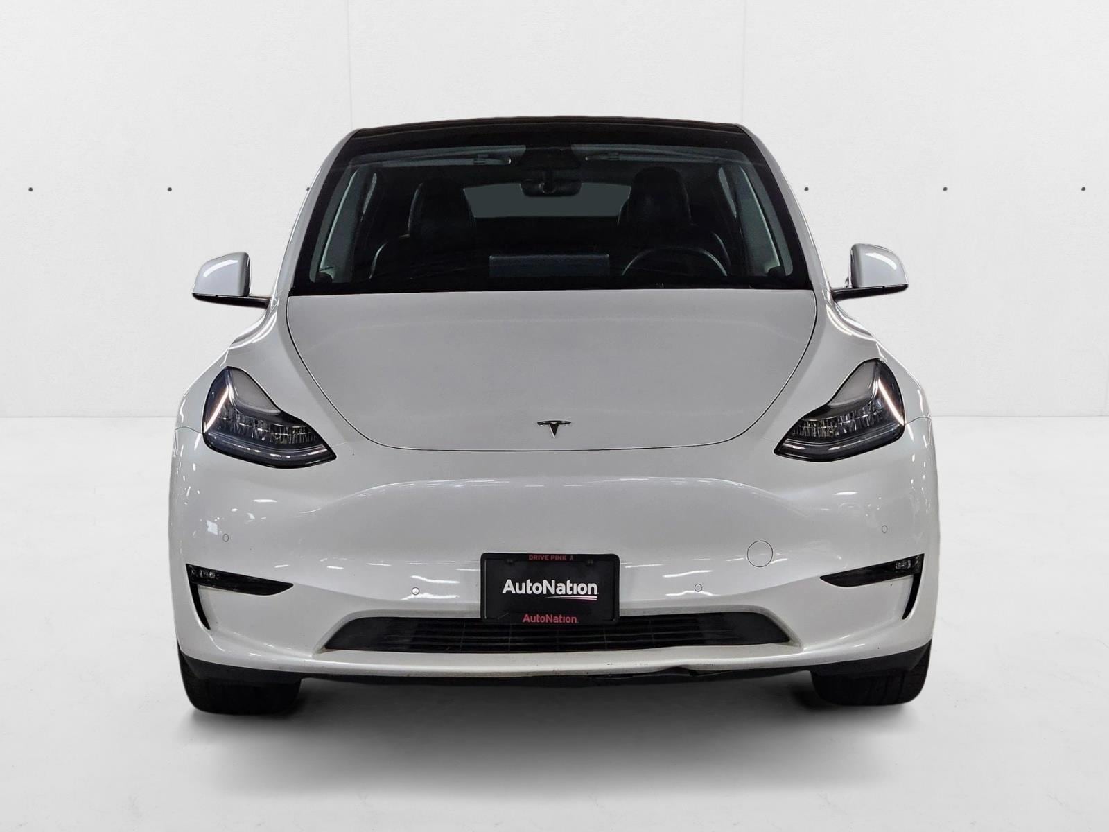 Used 2021 Tesla Model Y Long Range with VIN 5YJYGDEE2MF259137 for sale in Dallas, TX