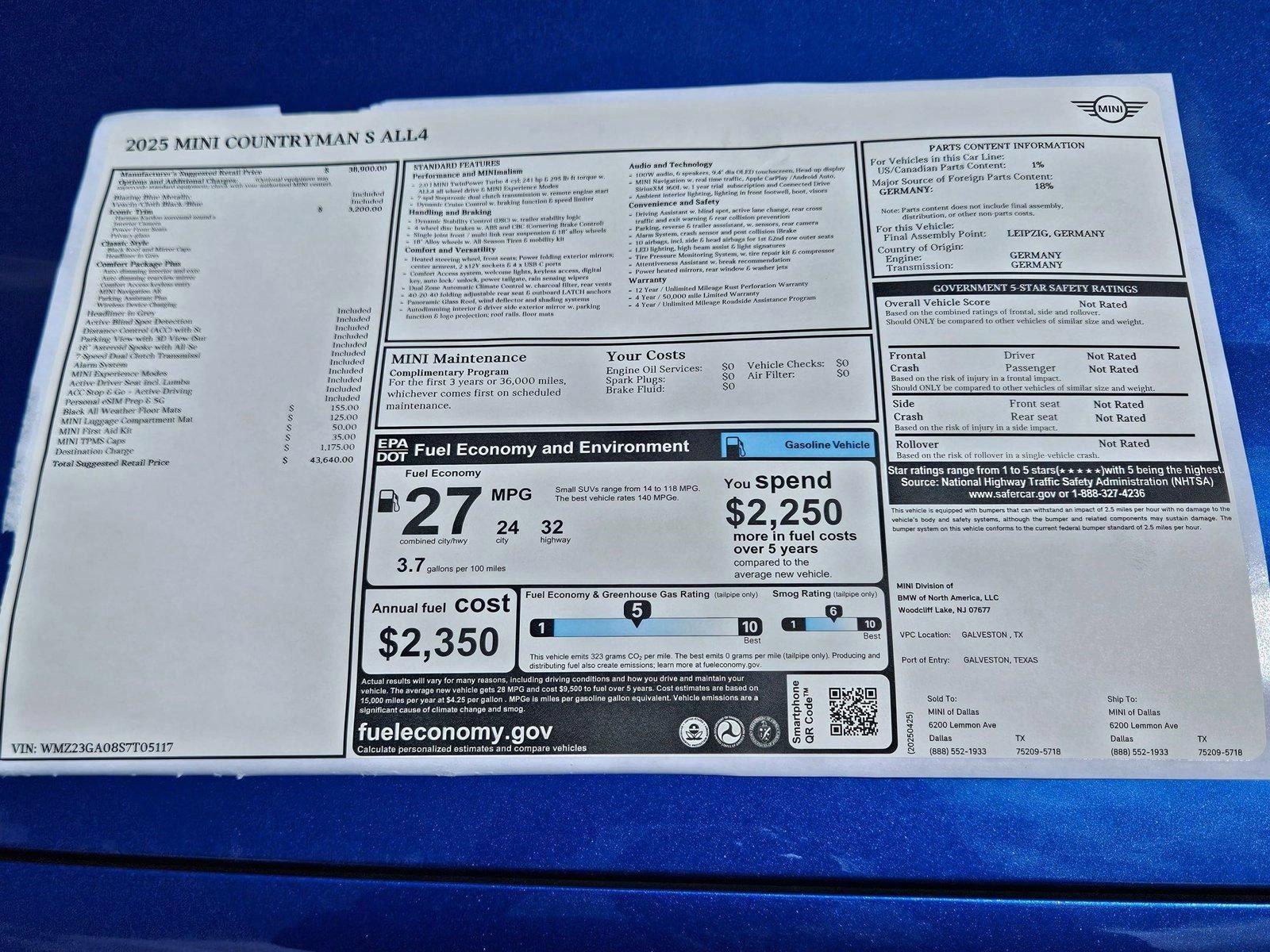 2025 MINI Countryman S - Photo 17