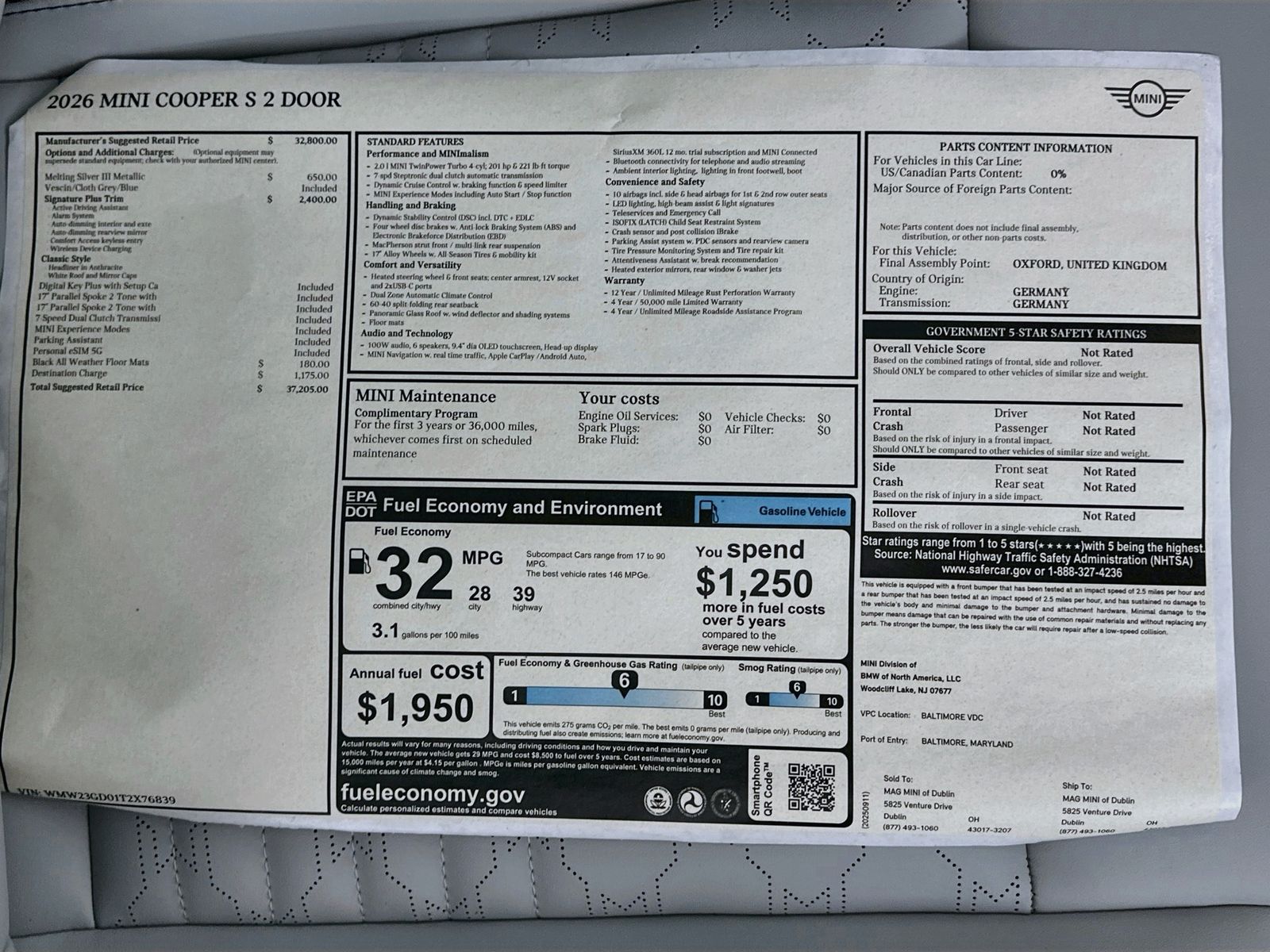 2026 MINI Hardtop 2 Door S - Photo 43