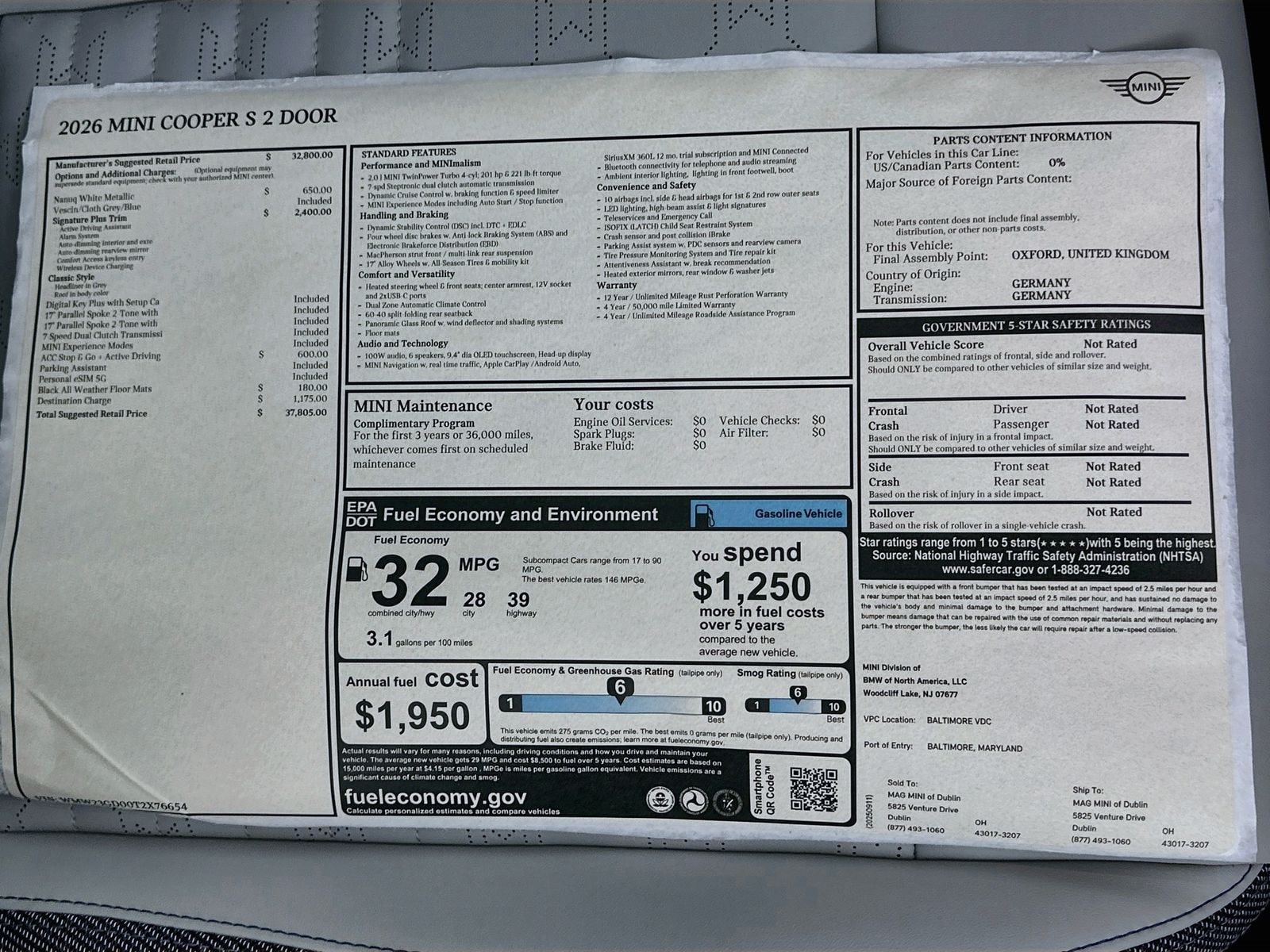 2026 MINI Hardtop 2 Door S - Photo 42