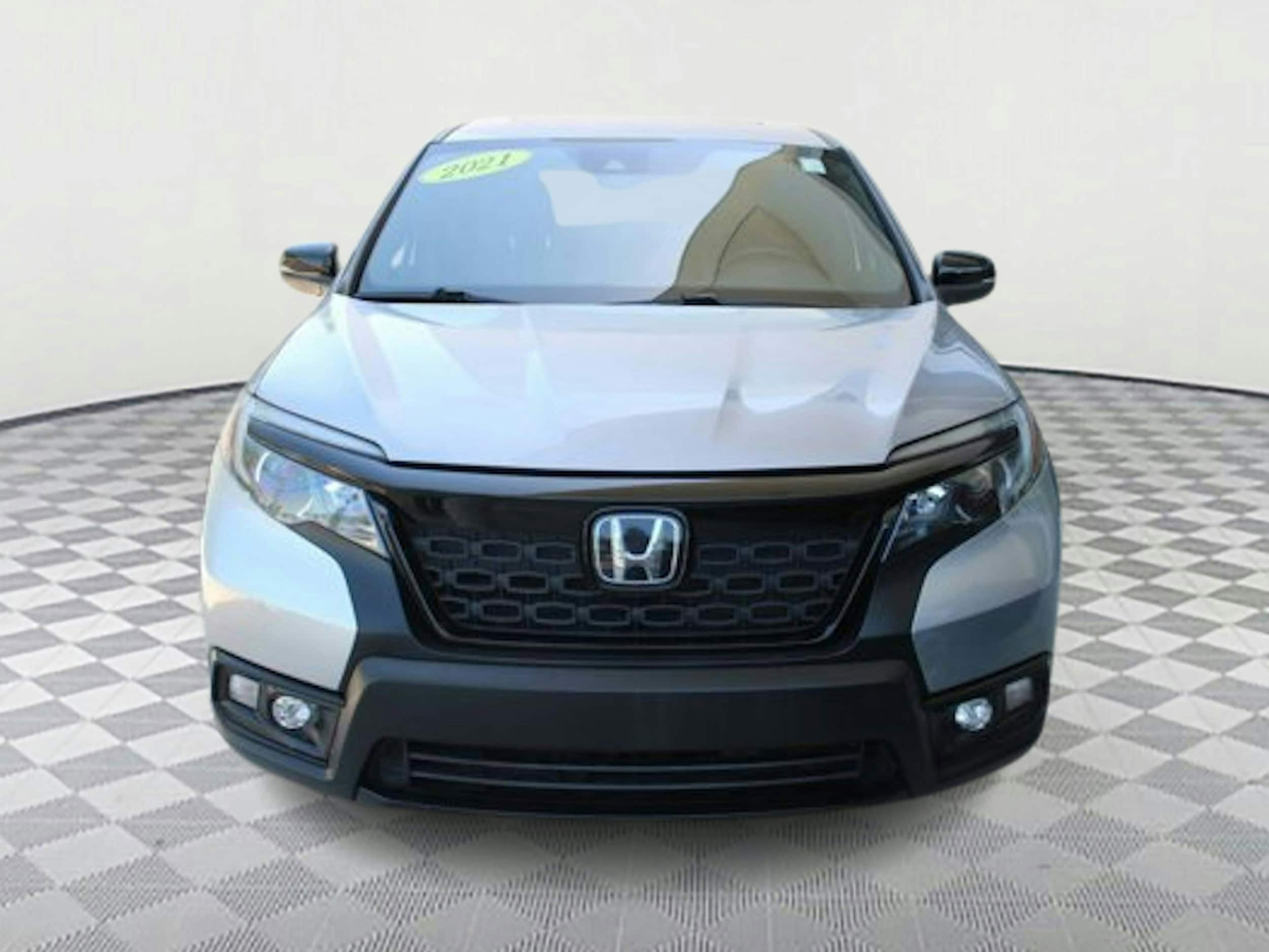 Used 2021 Honda Passport EX-L with VIN 5FNYF8H54MB018458 for sale in Fort Myers, FL
