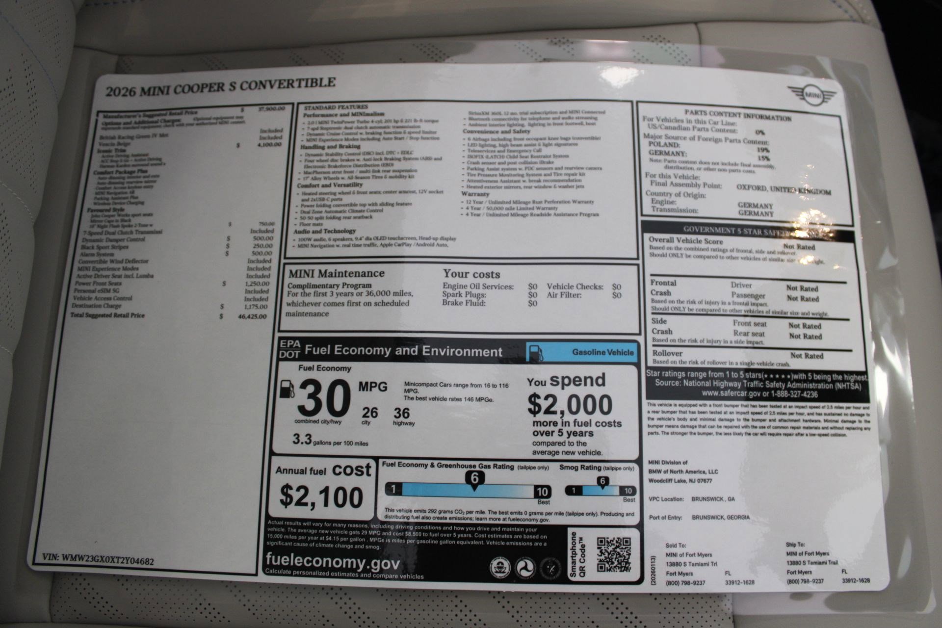 2026 MINI Convertible S - Photo 32