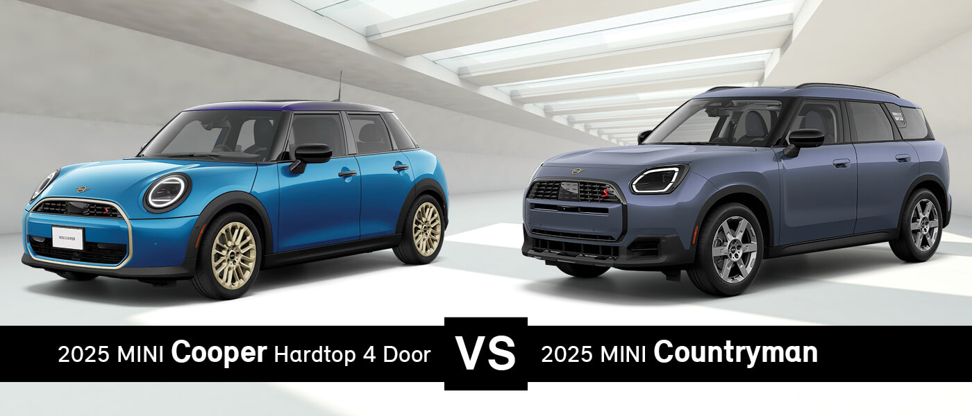 2025 MINI Cooper Countryman Vs. Cooper Hardtop 4 Door