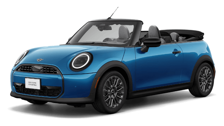 2025 MINI Cooper Convertible Exterior - Icy Sunshine Blue Metallic