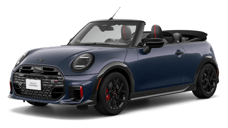 2026 MINI Cooper JCW Convertible Exterior - Indigo Sunset Blue Metallic