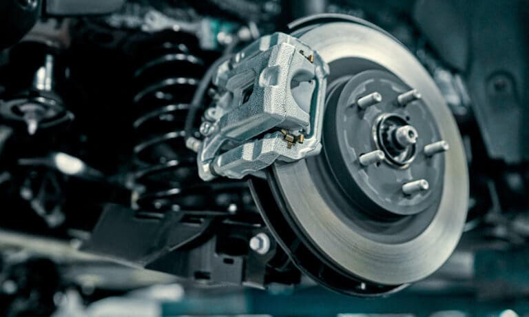 Service Brakes Up Close