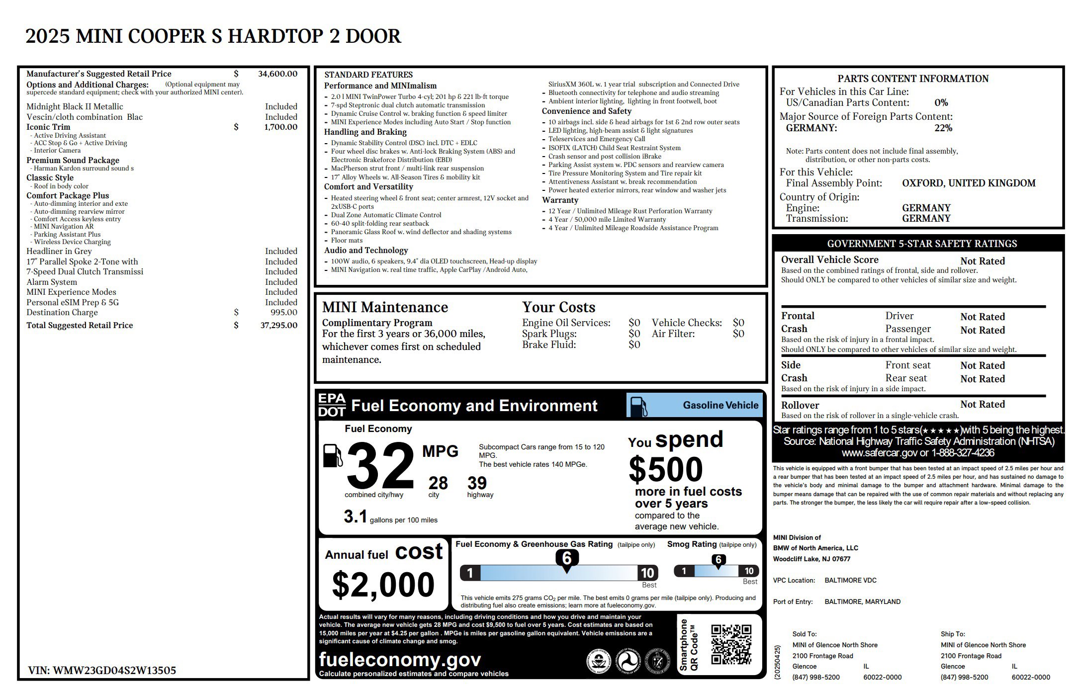 WMW23GD04S2W13505