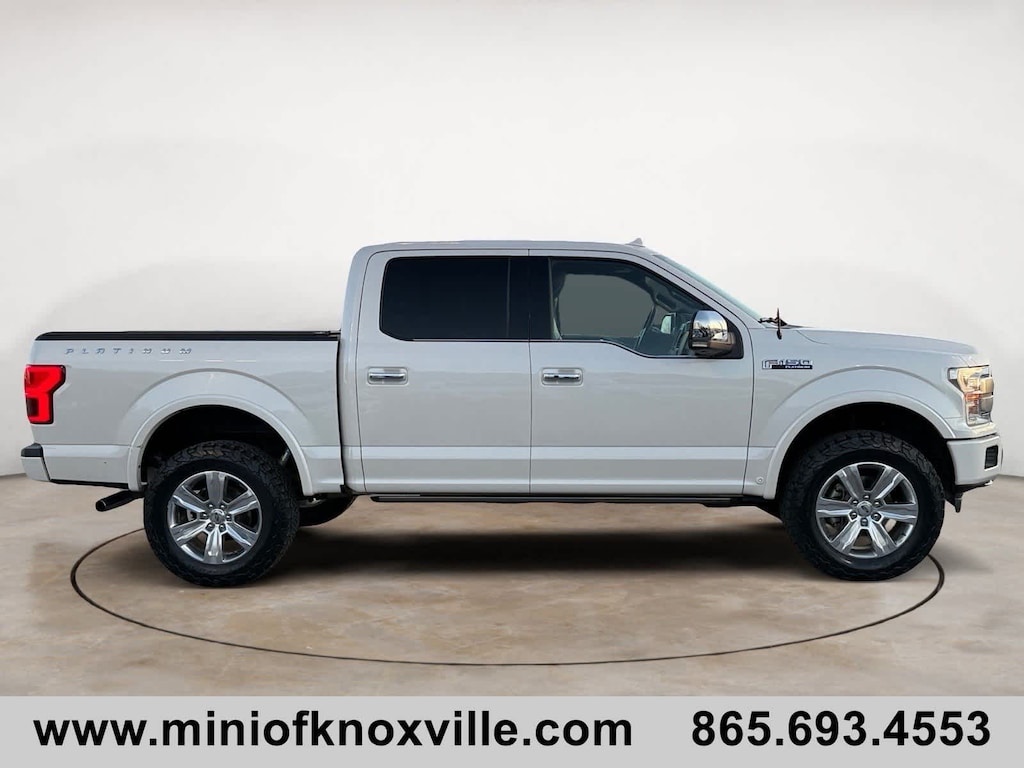 Used 2019 Ford F-150 Platinum 4WD Supercrew 5.5 Box Truck SuperCrew Cab