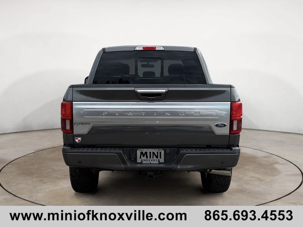 Used 2018 Ford F-150 Platinum 4WD Supercrew 5.5 Box Truck SuperCrew Cab